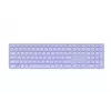 Rapoo E9800M belaidė klaviatūra Bluetooth QWERTZ vokiška alyvinė
