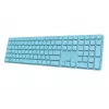 Belaidė klaviatūra Rapoo E9800M RF Wireless Bluetooth QWERTZ vokiška mėlyna