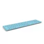 Belaidė klaviatūra Rapoo E9800M RF Wireless Bluetooth QWERTZ vokiška mėlyna