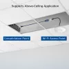 ACT Blue 5 m LSZH SFTP CAT6A MPTL ilginimo kabelis su RJ45 kištukais, snagless