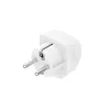 Hama 00223459 kištukinis adapteris tipas E/F hibridinis į tipą G (JK) Baltas