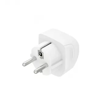 Hama 00223459 kištukinis adapteris tipas E/F hibridinis į tipą G (JK) Baltas
