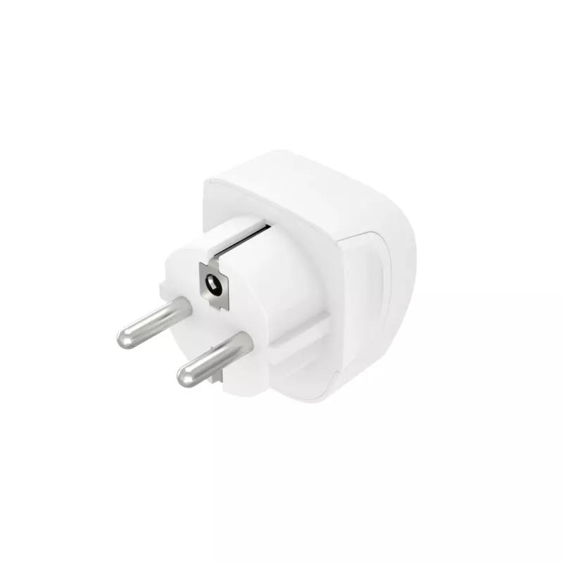 Hama 00223459 kištukinis adapteris tipas E/F hibridinis į tipą G (JK) Baltas
