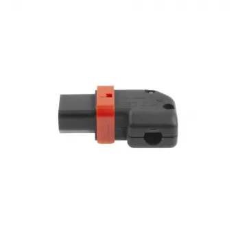 ACT C13 IEC Lock+ perjungiamas kairės ar dešinės pusės kampinis jungiamasis kištukas, juodas, PA130100RBK