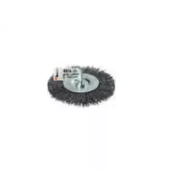 Vielinis šepetys ratas kwb 607433, kotas 6 mm, skersmuo 10 cm