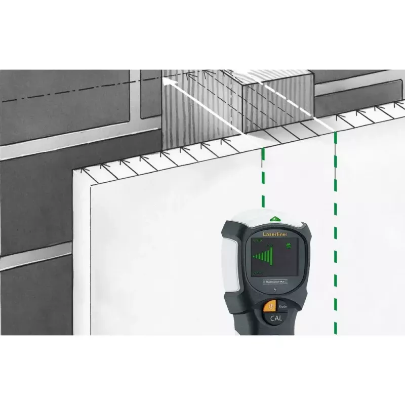 Laserliner MultiScanner Plus – skaitmeninis daugiafunkcis detektorius