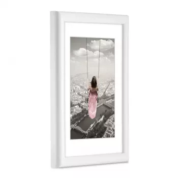 Hama Swing Vieno nuotraukos rėmelis Baltas