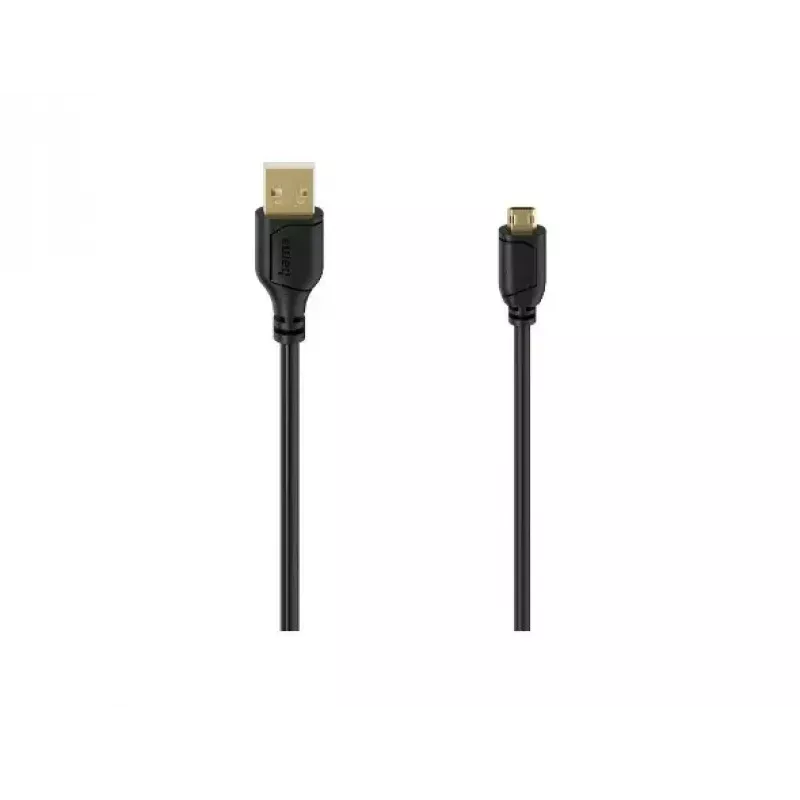 Hama 00074264 USB laidas USB 2.0 0.75 m USB A Micro-USB A Juodas