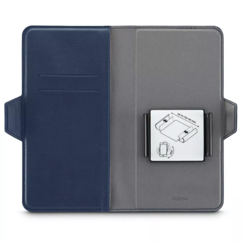 Hama 00118894 dėklas mobiliesiems telefonams 17 cm (6,7 colio) Folio Mėlyna