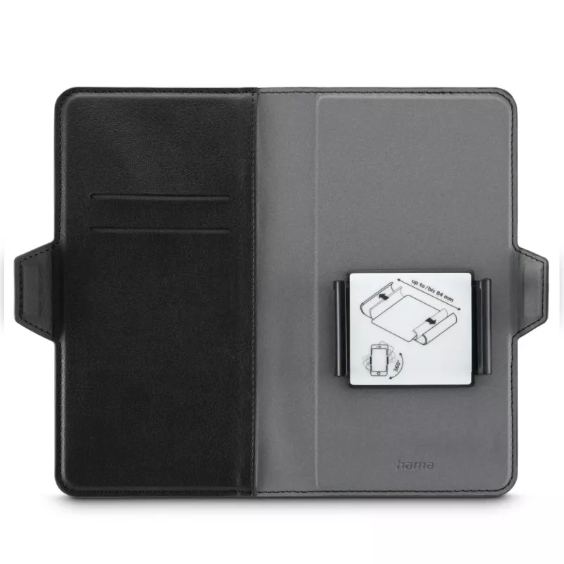 Hama 00118895 Eco universalus telefono dėklas telefonams iki 7,5 x 15,3 cm, juodas