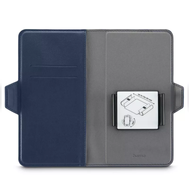 Hama 00118895 dėklas mobiliesiems telefonams 15,5 cm (6,1 colio) Folio Mėlynas