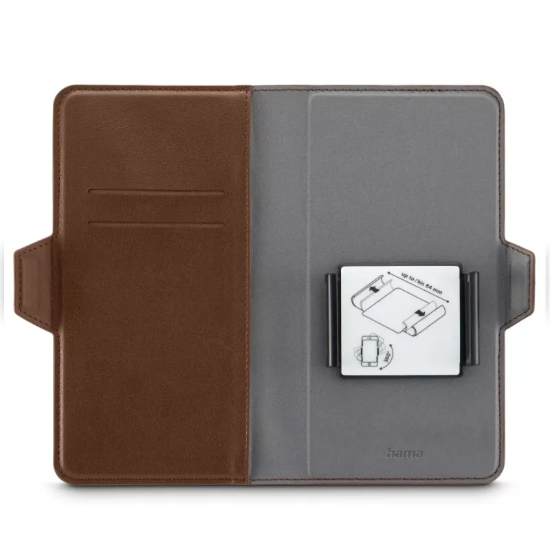 Hama 00118895 dėklas telefonui 15,5 cm (6,1 colio) Folio Ruda