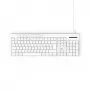 Hama CK-200 klaviatūra Namai/Biuras USB QWERTZ Vokiška balta