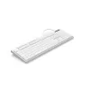 Hama CK-200 klaviatūra Namai/Biuras USB QWERTZ Vokiška balta