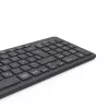 Hama WK-300 belaidė klaviatūra RF + Bluetooth QWERTZ vokiška juoda