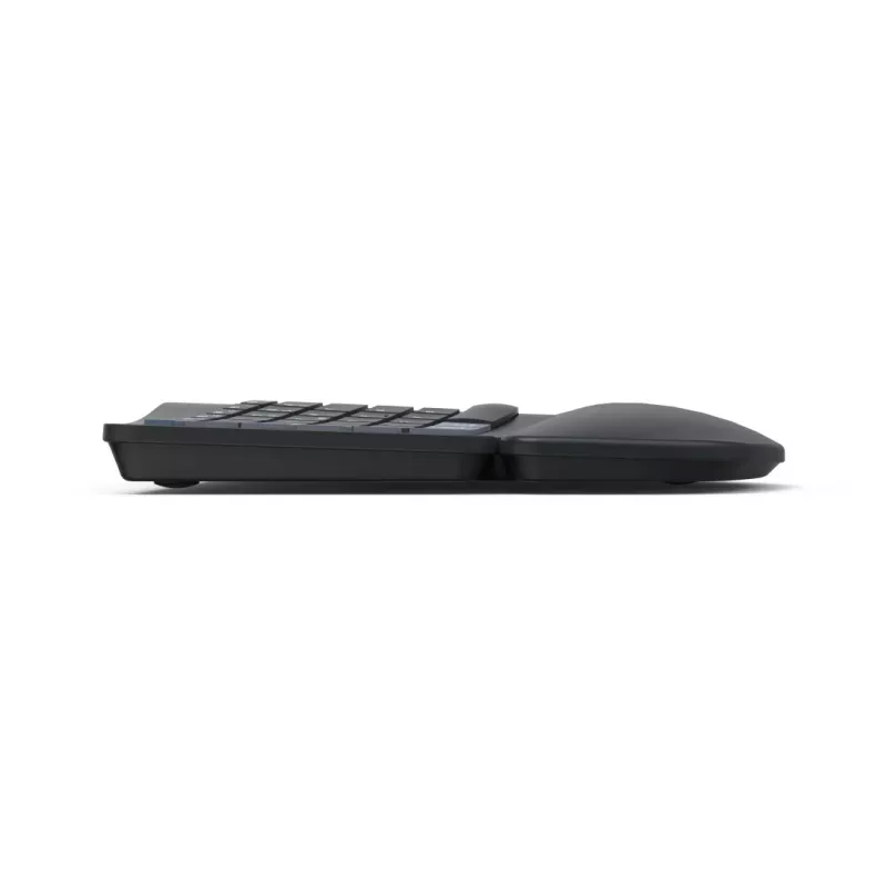 Hama WK-900 Ergo belaidė ergonominė klaviatūra RF Wireless + Bluetooth QWERTZ vokiškas išdėstymas Juoda, Mėlyna, Tamsiai Pilka