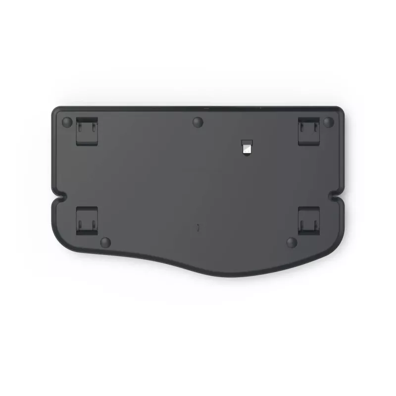 Hama WK-900 Ergo belaidė ergonominė klaviatūra RF Wireless + Bluetooth QWERTZ vokiškas išdėstymas Juoda, Mėlyna, Tamsiai Pilka
