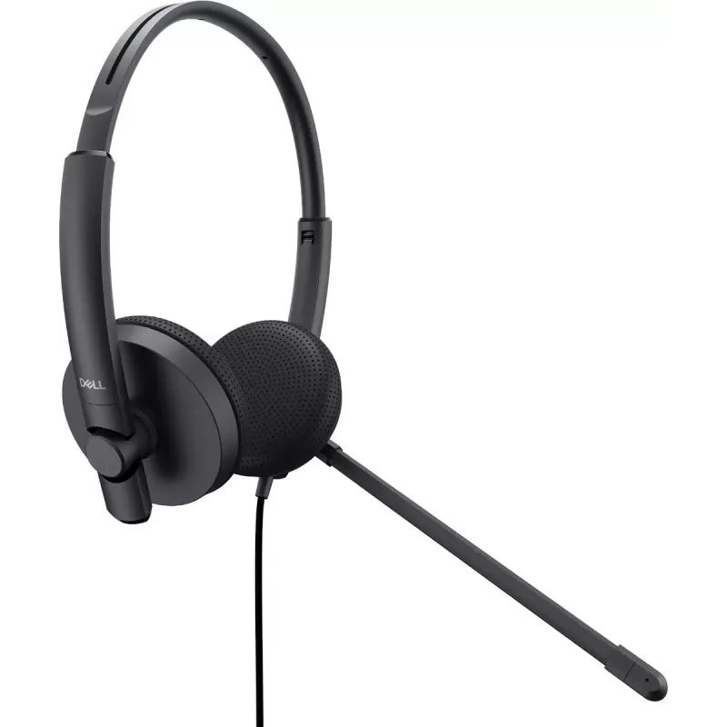 DELL WH1022 Ausinės laidinės, lankeliu, skambučiams ir muzikai, USB Type-A, juodos