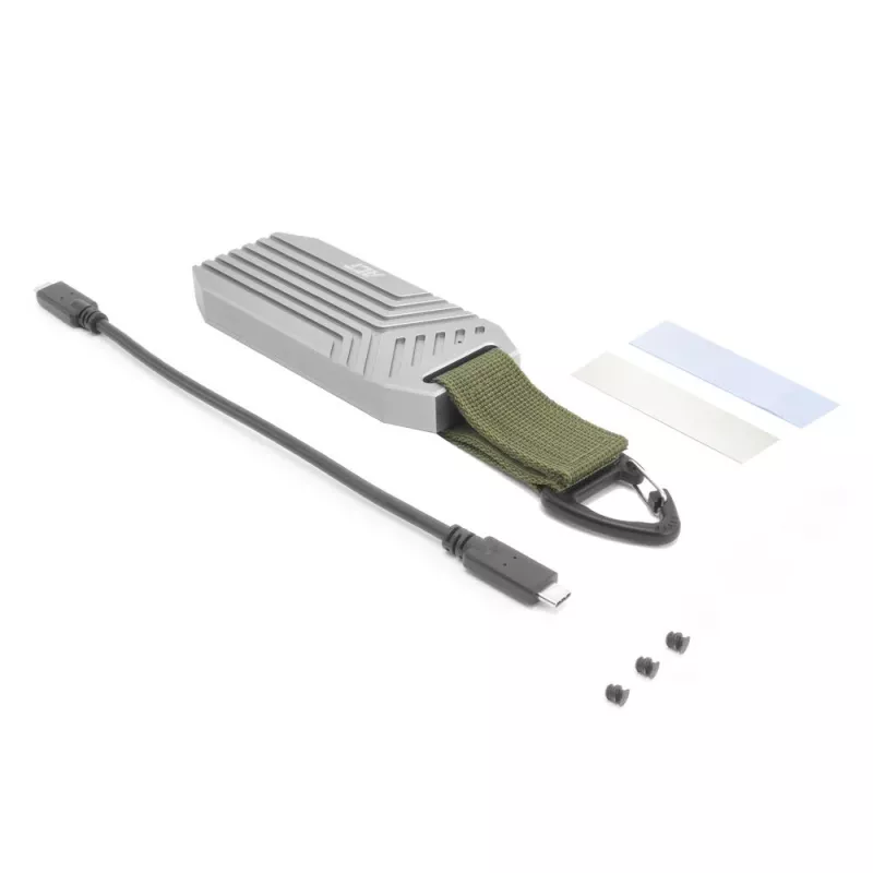 ACT USB 40Gbps M.2 2280 NVMe / PCIe SSD korpusas, be įrankių