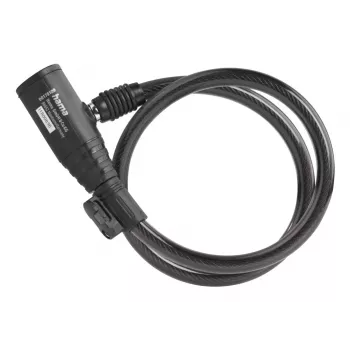 Hama 00178137 dviračio spyna juoda 650 mm kabelinė spyna