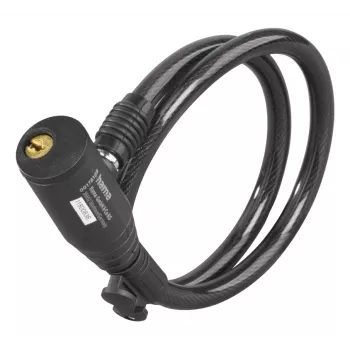 Hama 00178137 dviračio spyna juoda 650 mm kabelinė spyna