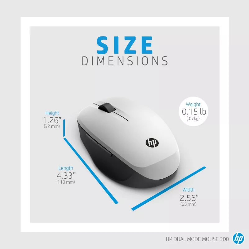 Pelė HP Dual Mode RF Wireless Bluetooth