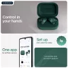 Motorola Moto Buds Bass belaidės ausinės TWS, gilus garsas, triukšmo slopinimas, žalios