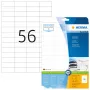 Lipnūs etikečių lapai HERMA Premium A4 52,5x21,2 mm balta matinė 1400 vnt.