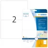 Lipnios etiketės spausdintuvui HERMA Labels permatomos matinės A4 210x148 mm plėvelė