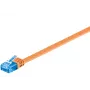 Tinklo laidas Goobay 96321 Oranžinis 2m Cat6a U/UTP