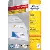 Lipnios etiketės Avery Zweckform 6173 stačiakampės baltos nuolatinio lipnumo – 720 vnt.