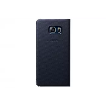 Samsung EF-CG928 S-View Flip dėklas Samsung Galaxy S6 edge+ juodas/mėlynas