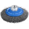 Bosch Clean for Metal Tapered šepetys iš gofruotos vielos, 100 mm