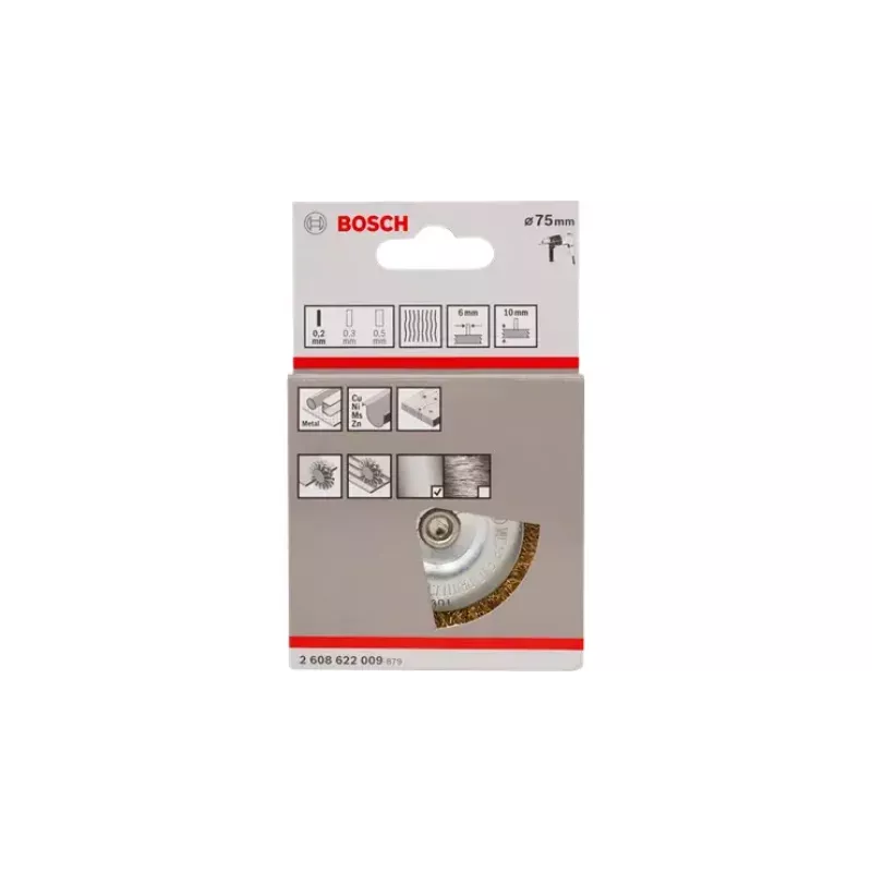 Šlifavimo šepetys Bosch 2608622009 7,5 cm