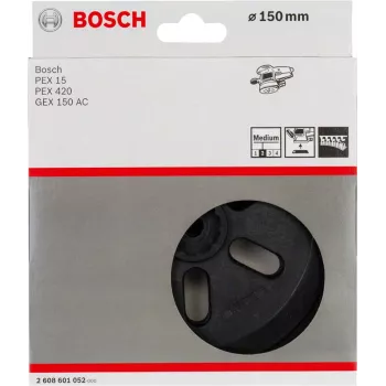 Bosch 2 608 601 052 šlifavimo pagrindas 1 vnt. Šlifavimo padėklas