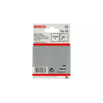 Siauros karūnėlės segtukai Bosch Type 55 1609200370 10mm 1000vnt.