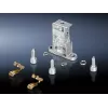 Rittal TS 4199.000 tvirtinimo rinkinys spintai – cinkuotas korpusas, sidabrinis, suderinamas su TS/SE/PS, 6 vnt. pakuotė