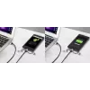 USB laidas Renkforce RF-4600467 0,5 m USB A USB C/Micro-USB B/Lightning pilkas