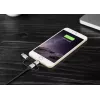 USB laidas Renkforce RF-4600467 0,5 m USB A USB C/Micro-USB B/Lightning pilkas