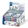Finelinerių rinkinys Staedtler Pigment Liner 30803-SSB6 – mėlyna, ruda, žalia, oranžinė, raudona, violetinė