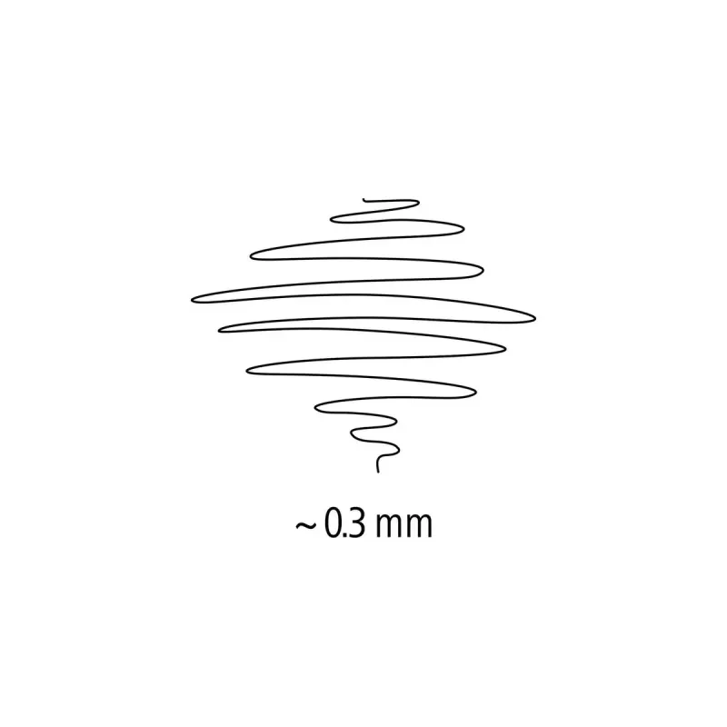 Finelinerių rinkinys Staedtler Pigment Liner 30803-SSB6 – mėlyna, ruda, žalia, oranžinė, raudona, violetinė