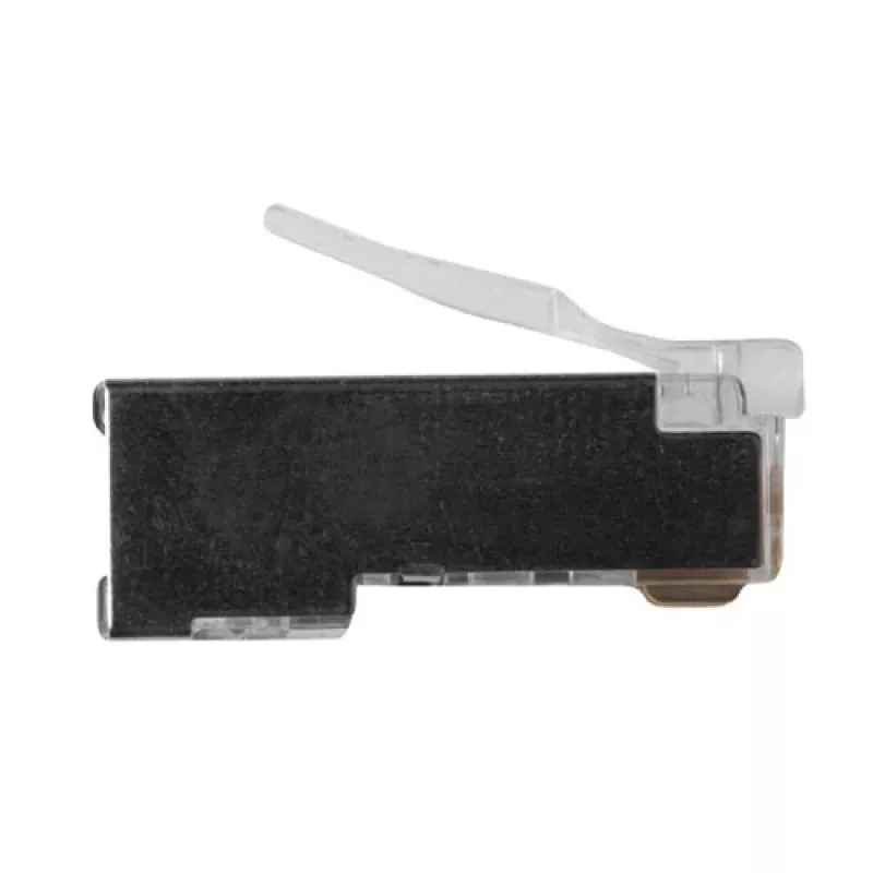 ACT RJ45 (8P/8C) ekranuotas modulinis jungiklis apvaliam kabeliui su viengysliais laidininkais