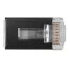 ACT RJ45 (8P/8C) ekranuotas modulinis jungiklis apvaliam kabeliui su viengysliais laidininkais