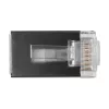 ACT TD108B RJ45 (8P/8C) ekranuotas modulinis jungtis apvaliam kabeliui su vientisais laidininkais
