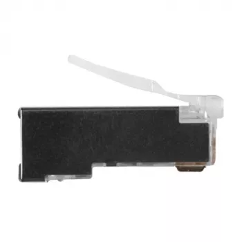 ACT RJ45 (8P/8C) CAT6 ekranuotas modulinis jungtis apvaliam kabeliui su vientisais arba vyteliais laidininkais