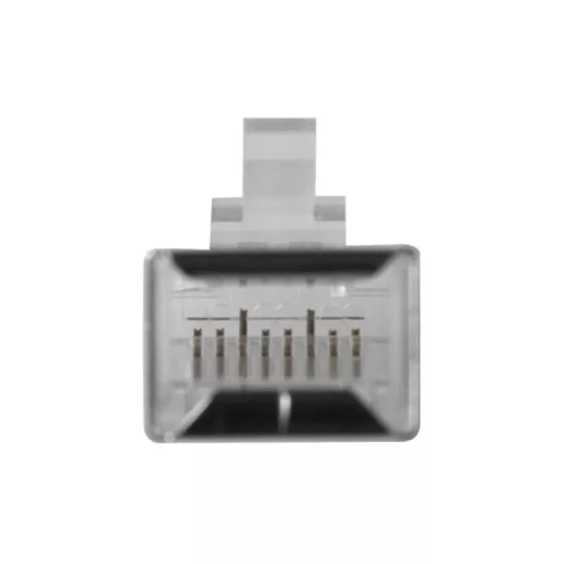 ACT RJ45 (8P/8C) CAT6 ekranuotas modulinis jungtis apvaliam kabeliui su vientisais arba vyteliais laidininkais