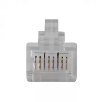 ACT RJ45 (8P/8C) CAT6 modulinė jungtis apvaliam kabeliui, viengysliams ir suvytytiems laidams