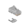 ACT RJ45 (8P/8C) CAT6 modulinė jungtis apvaliam kabeliui, viengysliams ir suvytytiems laidams