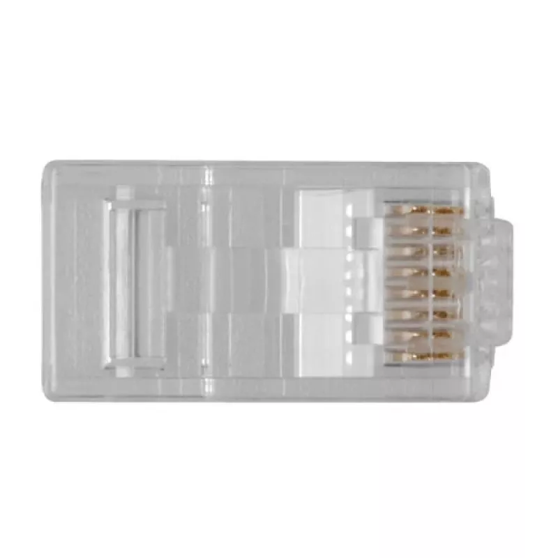ACT RJ45 (8P/8C) CAT6 modulinė jungtis apvaliam kabeliui, viengysliams ir suvytytiems laidams
