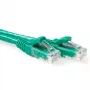 ACT Green 7 metrų U/UTP CAT6A jungiamasis kabelis su RJ45 kištukais, apsaugotas nuo užsikabinimo
